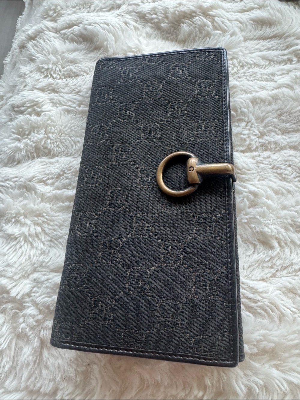 Gucci Vintage Continental Horsebit Wallet Tom Ford Era